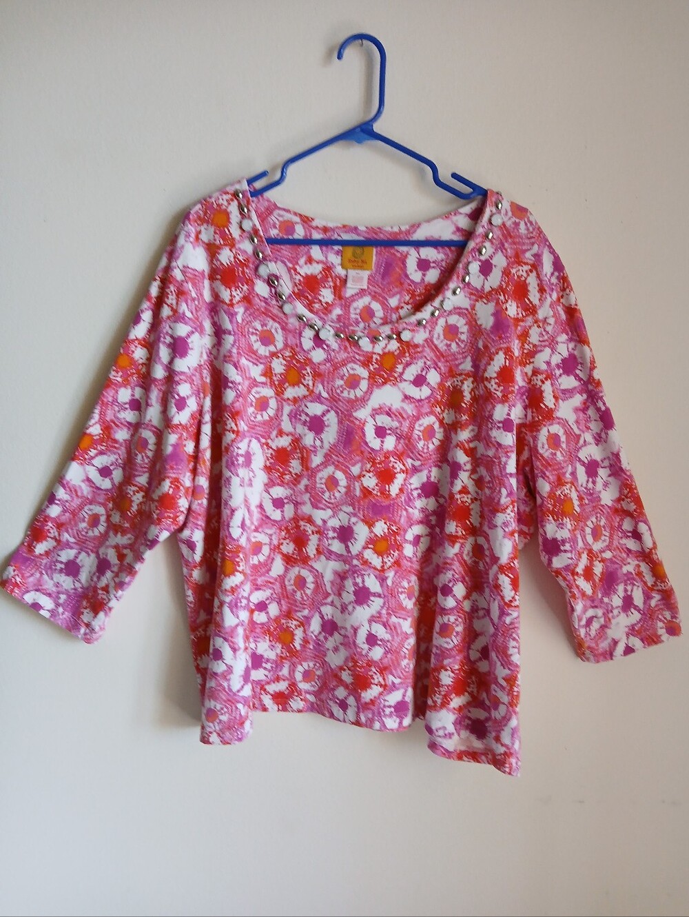 Ruby Rd. Top Size 3X Beaded